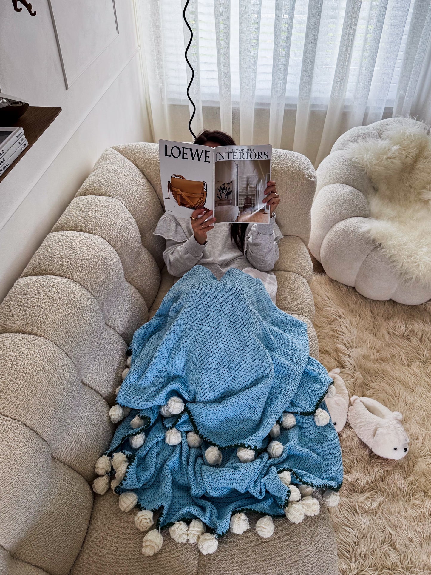 Lè Bouquet Blanket