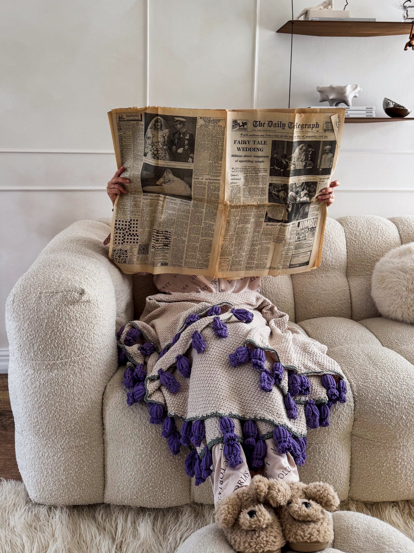 Lè Bouquet Blanket
