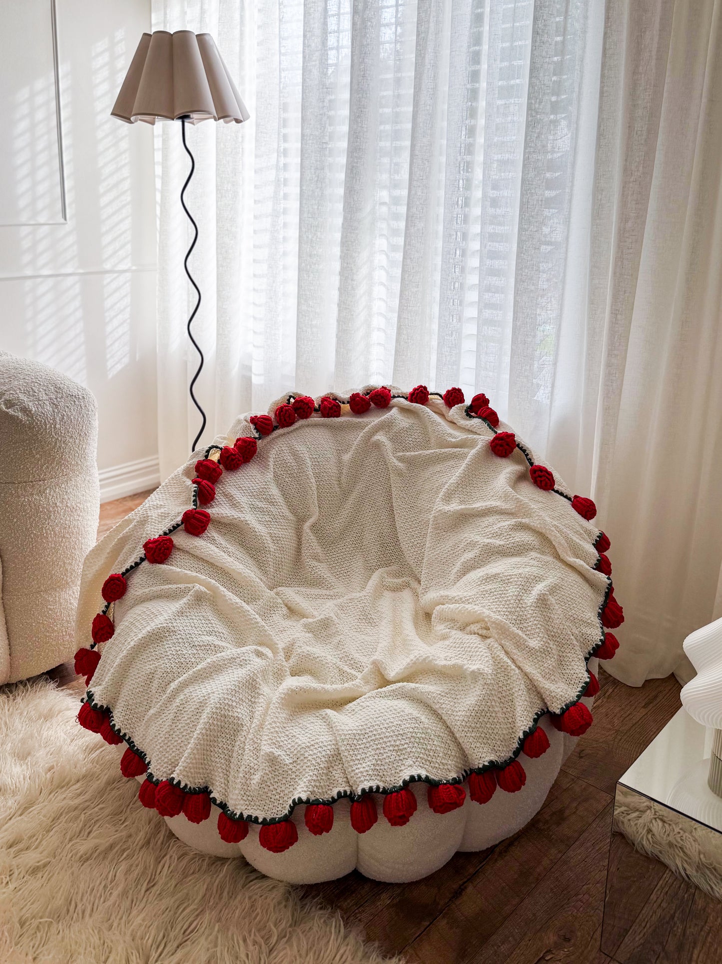 Lè Bouquet Blanket