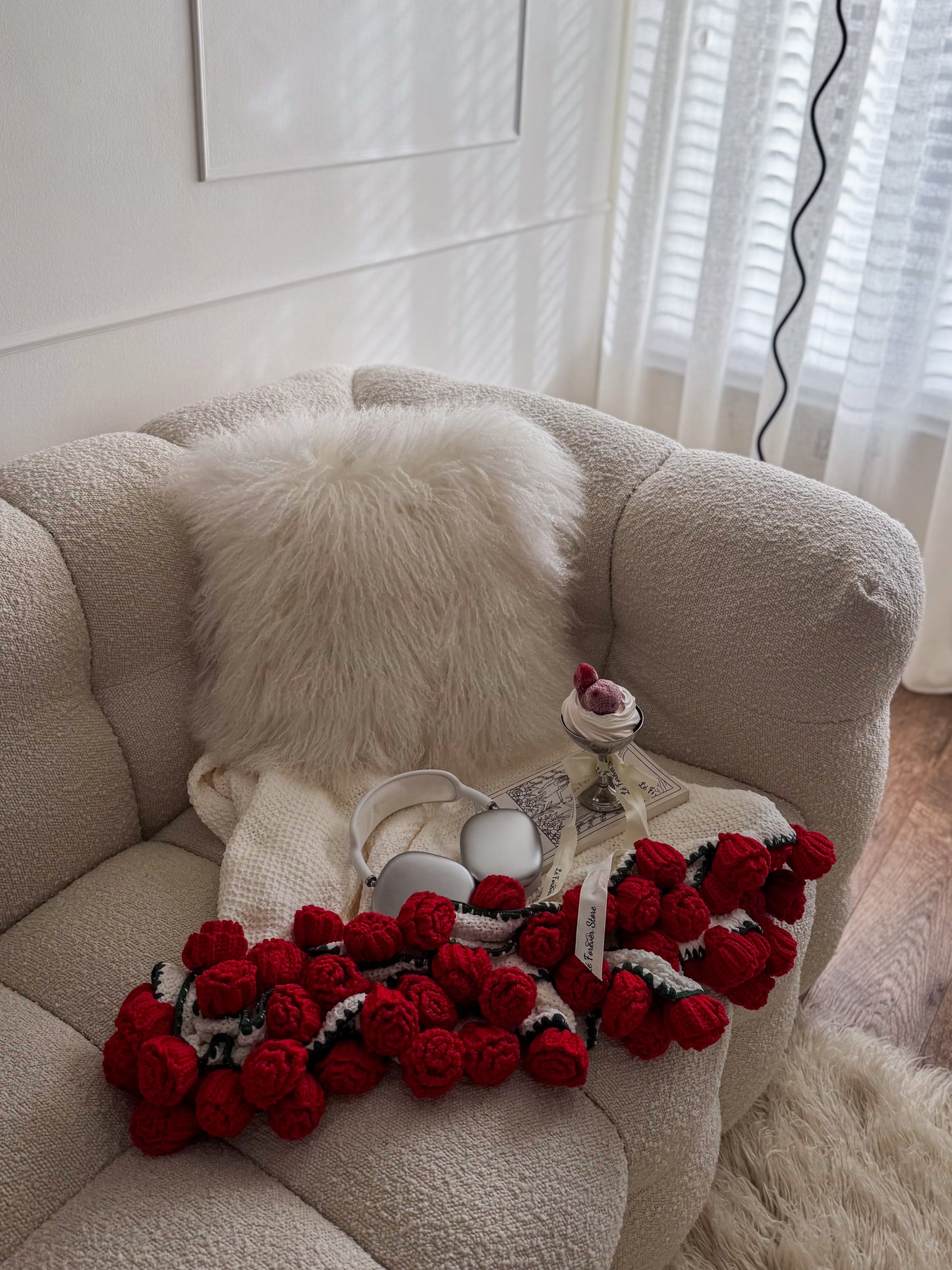 Lè Bouquet Blanket