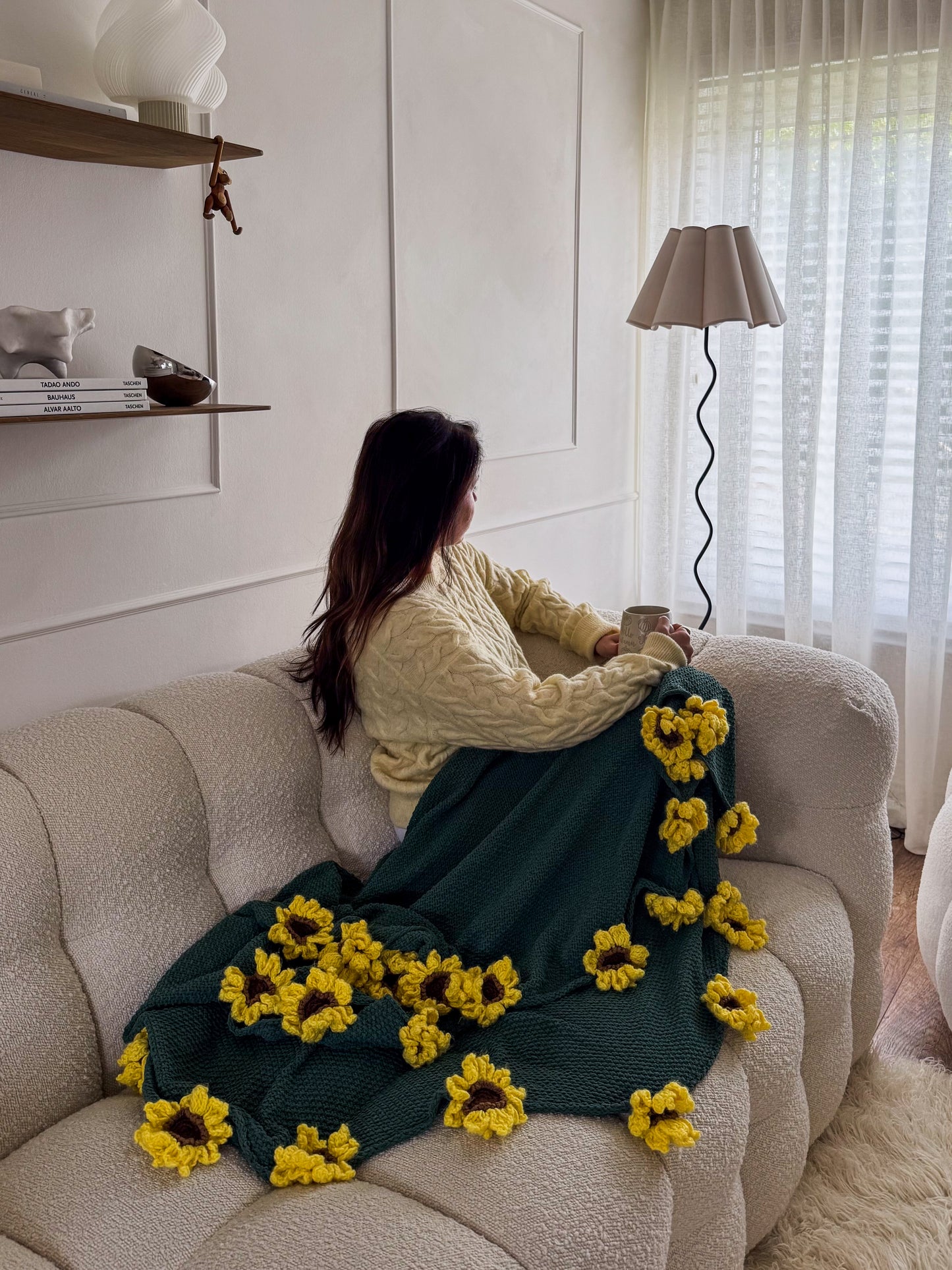 Lè Bouquet Blanket