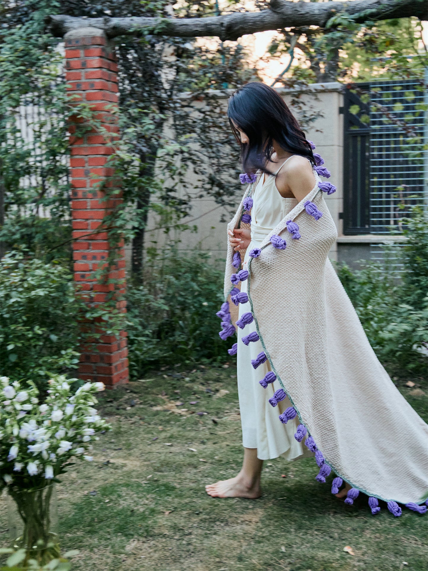 Lè Bouquet Blanket