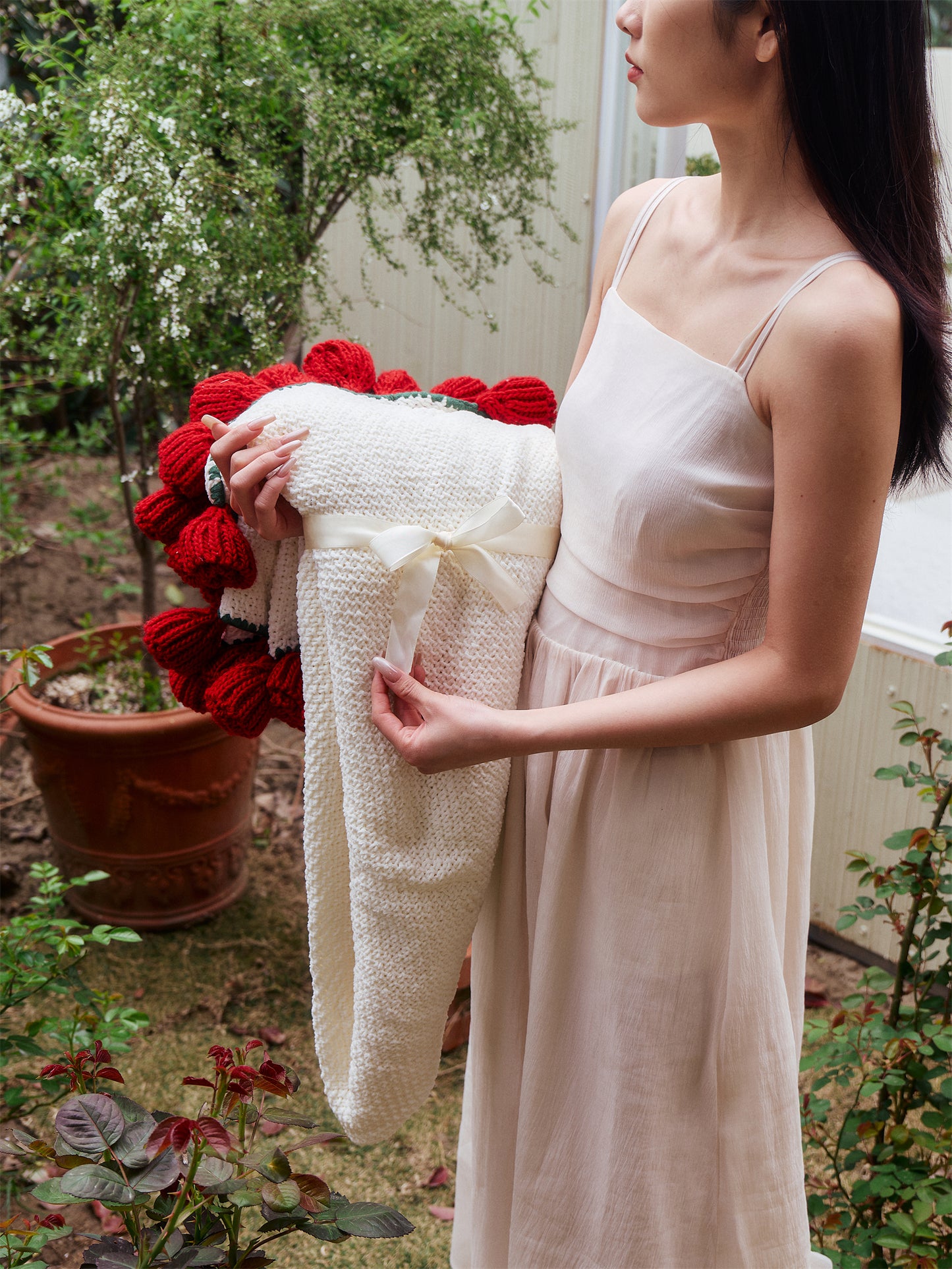 Lè Bouquet Blanket
