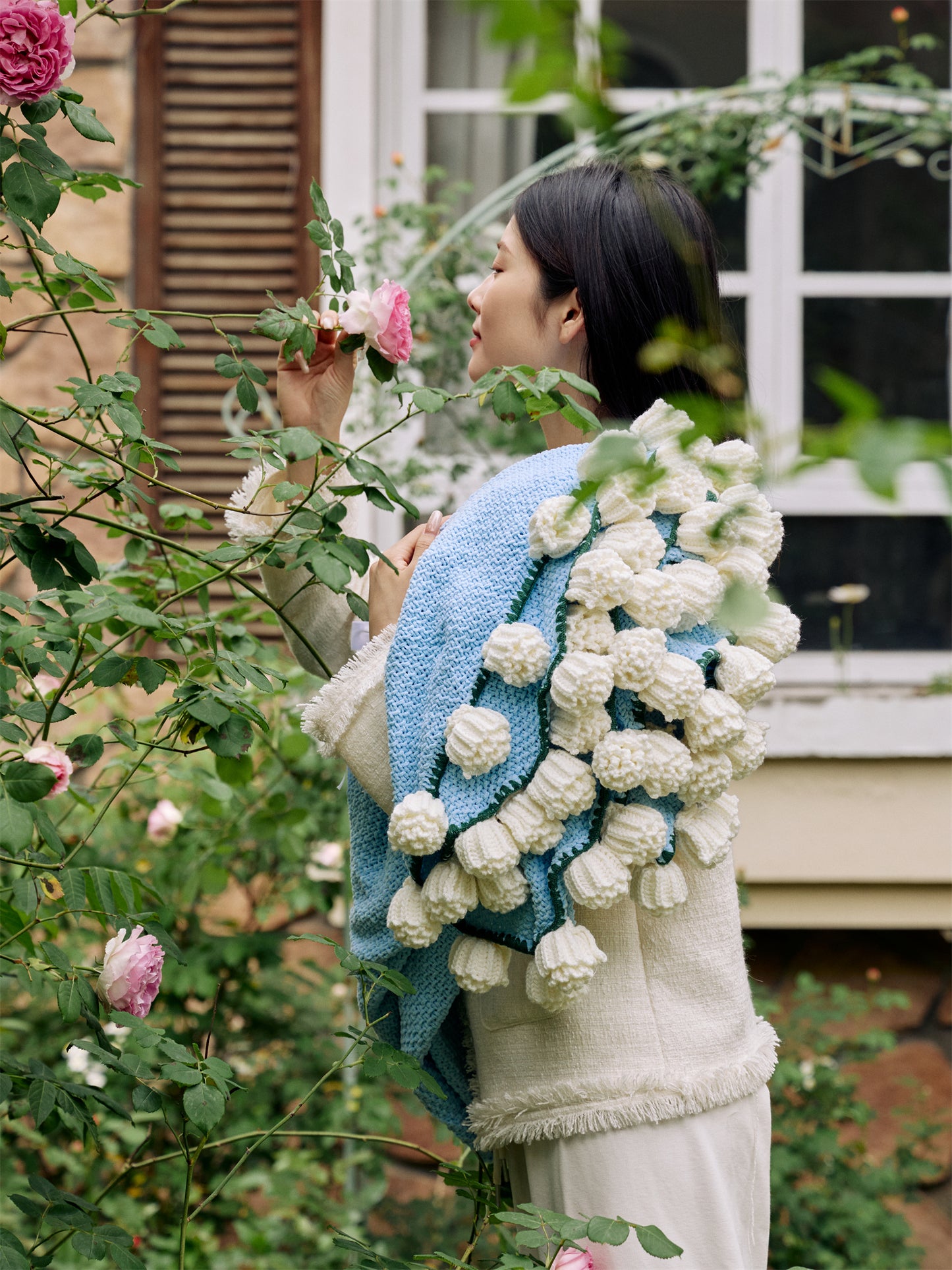 Lè Bouquet Blanket
