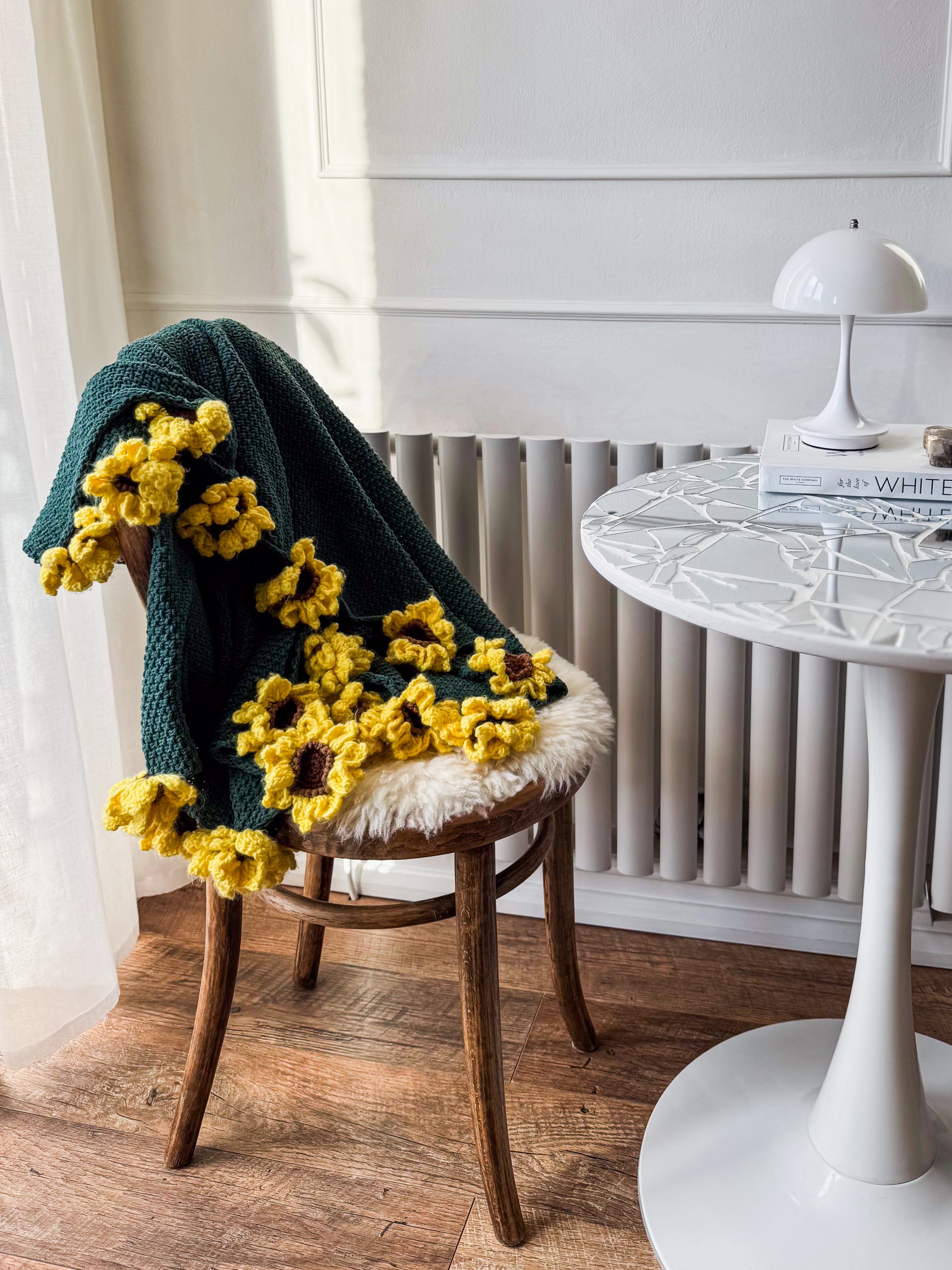 Sunflower & Green Blanket – Lè Forever Store